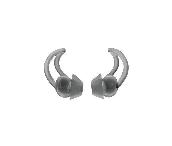 QuietControl StayHear+ 鯊魚(yú)鰭硅膠耳塞（兩副）